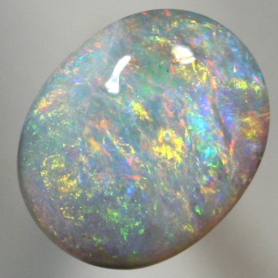 SOLID SEMI BLACK OPAL Bright fire jumps all over the face. SEE VIDEO